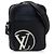 Louis Vuitton Taurillon Danube LV Circle PM blu - vista 2
