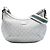 Borsa a tracolla Gucci GG Imprime Web argento