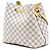 Borsa a secchiello Louis Vuitton Damier Azur Neonoe MM bianca Bianco - vista 2
