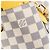 Borsa a secchiello Louis Vuitton Damier Azur Neonoe MM bianca Bianco - vista 6