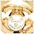 Orecchini a clip rotondi Chanel CC placcati oro e strass D'oro - vista 3