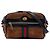 Borsa a tracolla Gucci Mini Suede Web Ophidia marrone