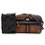 Borsa a tracolla Gucci Mini Suede Web Ophidia marrone - vista 8