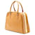 Borsa Prada Saffiano Vernice Pyramid Frame marrone - vista 2
