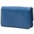 Portafoglio blu in Saffiano Prada con tracolla per borsa crossbody - vista 2