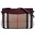 Borsa a tracolla Peyton in tela Mega Check marrone Burberry