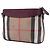 Borsa a tracolla Peyton in tela Mega Check marrone Burberry - vista 2