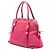 Borsa Dome in Tessuto con bordi in Saffiano rosa Prada - vista 2