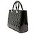 Borsa Dior Large Patent Cannage Lady Dior nera Nero - vista 2