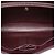 Bolsa transversal Chanel de pele de cordeiro acolchoada com assinatura CC vermelha e padrão diagonal Vermelho - vista 4