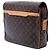 Borsa a tracolla Louis Vuitton Monogram Abbesses marrone - vista 2