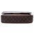 Borsa a tracolla Louis Vuitton Monogram Abbesses marrone - vista 3