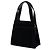 Borsa a mano Chanel in scamosciato nero con logo - vista 2