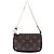 Borsa Louis Vuitton Monogram Mini Pochette Accessoires marrone