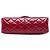 Borsa a tracolla Chanel Reissue 2.55 Double Flap 226 in vernice trapuntata rossa Rosso - vista 3