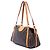 Borsa a tracolla Louis Vuitton Monogram Stresa GM marrone - vista 2