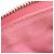 Pochette in agnello trapuntato Chanel CC rosa - vista 6
