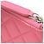 Pochette in agnello trapuntato Chanel CC rosa - vista 9