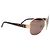 Gafas de sol Chanel Oversized en metal dorado - vista 2