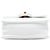 Borsa a tracolla Chanel Small Quilted Lambskin Chic Pearls Flap Bianca Bianco - vista 3