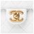 Borsa a tracolla Chanel Small Quilted Lambskin Chic Pearls Flap Bianca Bianco - vista 5
