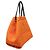 Tote MM in neoprene goffrato Louis Vuitton Arancione e Nero - vista 2