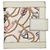 White & Multicolor Gucci Silk & Leather Charmy Wallet