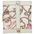 White & Multicolor Gucci Silk & Leather Charmy Wallet - view 2