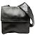 Borsa a tracolla Chanel in agnello nero con logo