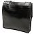 Borsa a tracolla Chanel in agnello nero con logo - vista 2