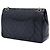 Borsa a tracolla Chanel Medium CC Quilted Lambskin Bijoux Chain Double Flap nera Nero - vista 2
