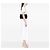 Borsa a tracolla Chanel Medium CC Quilted Lambskin Bijoux Chain Double Flap nera Nero - vista 7