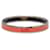 Orange Hermès Narrow Caleche Enamel Bracelet 65  - view 1