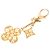 Portachiavi e Charm per Borsa Louis Vuitton Monogram Ivy Flower Placcato Oro D'oro - vista 2