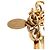 Portachiavi e Charm per Borsa Louis Vuitton Monogram Ivy Flower Placcato Oro D'oro - vista 3