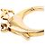 Portachiavi e Charm per Borsa Louis Vuitton Monogram Ivy Flower Placcato Oro D'oro - vista 4