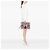 Clutch Gucci GG Supreme Web Butterfly marrone - vista 13