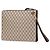 Clutch Gucci GG Supreme Web Butterfly marrone - vista 2