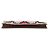 Clutch Gucci GG Supreme Web Butterfly marrone - vista 3