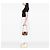 Borsa a tracolla Fendi Mini Bicolor Nappa Apolo Chain Baguette marrone - vista 11