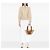Borsa Tote LOEWE Small Raffia Anagram beige - vista 7