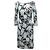 Hellblaues & mehrfarbiges Prada 2016 Vogelprint Kleid Größe IT 42