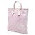 Tote in tela Anagram rosa LOEWE - vista 2