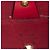 Borsa Louis Vuitton Epi Soufflot rossa Rosso - vista 6