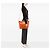 Borsa Tote Saffiano Open Convertible Prada arancione - vista 6