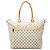 Borsa Louis Vuitton Damier Azur Saleya GM bianca Bianco