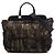 Borsa a mano Prada Tessuto Gaufre Camouflage marrone