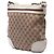 Borsa a tracolla Gucci GG Canvas Web beige - vista 2