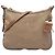 Borsa a tracolla Prada in tela Canapa beige con logo