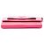 Borsa a tracolla crossbody Prada Saffiano Lux Bow Wallet On Strap rosa - vista 3